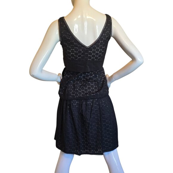 ANN TAYLOR 2 Piece Set Eyelet Skirt & Sleeveless Top sz 6 - Picture 7 of 13